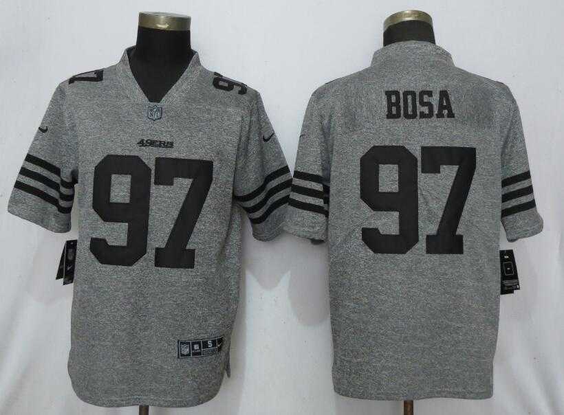 Nike 49ers 97 Nick Bosa Gray Gridiron Gray Vapor Untouchable Limited Jersey,We sell and wholesale Nike 49ers 97 Nick Bosa Gray Gridiron Gray Vapor Untouchable Limited Jersey on line form chian!